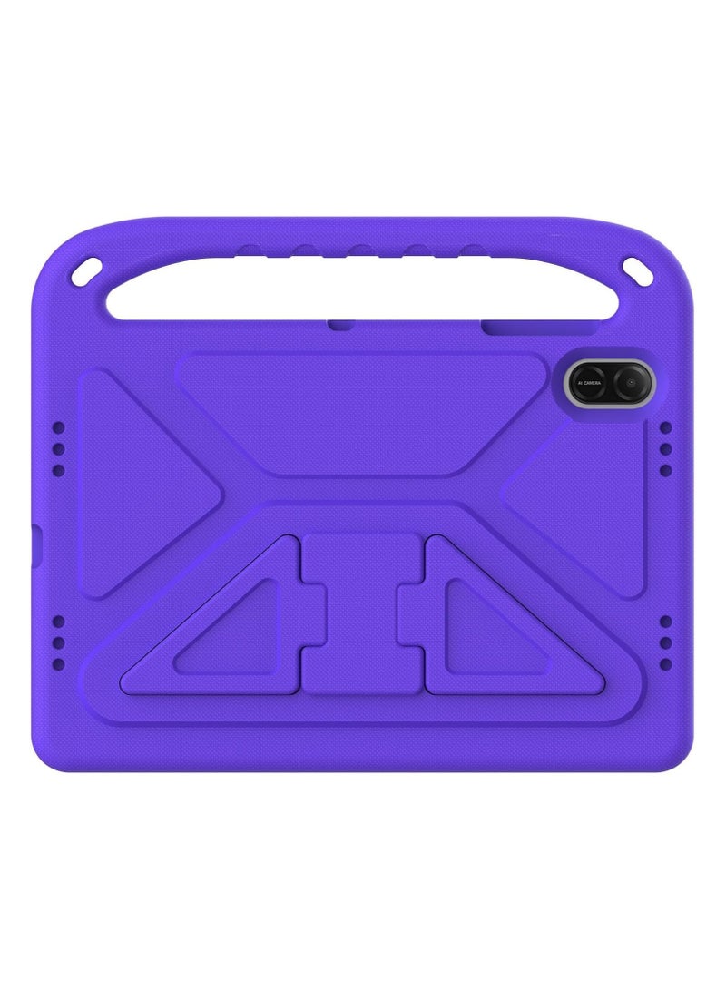 Case Compatible with Honor Pad X8a 11.0 Inch 2024, Lightweight EVA Kid Friendly Shockproof Protective Case with Handle and Hidden Bracket Cover with Honor Pad X8a 2024 (Purple) - Image 4